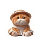 旅行服を着た子猫（NT） v.3（個別スタンプ：12）