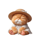 旅行服を着た子猫（NT） v.3（個別スタンプ：22）