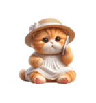 旅行服を着た子猫（NT） v.3（個別スタンプ：26）