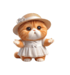 旅行服を着た子猫（NT） v.3（個別スタンプ：27）