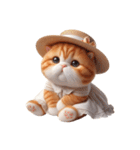 旅行服を着た子猫（NT） v.3（個別スタンプ：28）