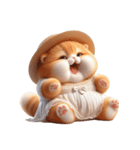旅行服を着た子猫（NT） v.3（個別スタンプ：30）