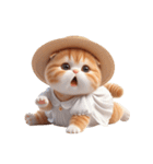 旅行服を着た子猫（NT） v.3（個別スタンプ：37）