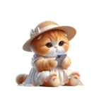 旅行服を着た子猫（NT） v.3（個別スタンプ：38）