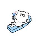 つかいやすいねこです。暑いから（個別スタンプ：10）