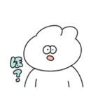 なんとなく伝わる無気力動物（うさぎ）（個別スタンプ：10）
