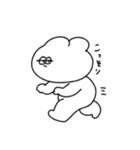 なんとなく伝わる無気力動物（うさぎ）（個別スタンプ：15）