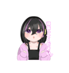 プレラスのばぶたんスタンプ①[桃]（個別スタンプ：3）