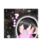 プレラスのばぶたんスタンプ①[桃]（個別スタンプ：14）