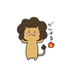 小学生のための動物スタンプ2（個別スタンプ：2）