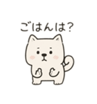 【ずっと使える】しかくい柴犬スタンプ（個別スタンプ：6）
