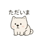 【ずっと使える】しかくい柴犬スタンプ（個別スタンプ：12）