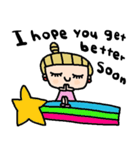 nenerin日常会話スタンプ315英語気遣い（個別スタンプ：23）