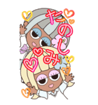 【予定】ハピチャラガール☆3（個別スタンプ：8）