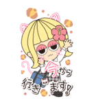 【予定】ハピチャラガール☆3（個別スタンプ：25）