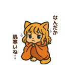 猫耳ガールのリアクションスタンプ（初夏）（個別スタンプ：15）