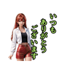 仮装女子_ギャル敬語編（個別スタンプ：31）