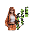 仮装女子_ギャル敬語編（個別スタンプ：37）