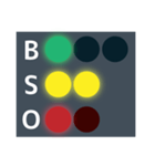 便利な野球の光るBSOカウントボードセット（個別スタンプ：22）
