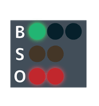 便利な野球の光るBSOカウントボードセット（個別スタンプ：26）