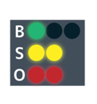 便利な野球の光るBSOカウントボードセット（個別スタンプ：34）