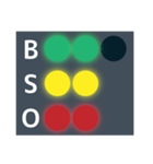 便利な野球の光るBSOカウントボードセット（個別スタンプ：35）