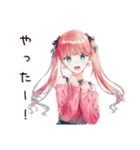 鬼盛り加工女子の日常（個別スタンプ：35）