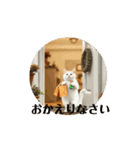 白猫のあれこれ（個別スタンプ：8）