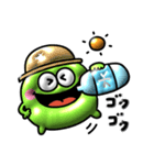 夏のカラフル♡ぷっくりモンスター（個別スタンプ：8）