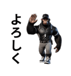 ゴリラ×審判（野球）！ベースボール（個別スタンプ：10）