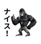 ゴリラ×審判（野球）！ベースボール（個別スタンプ：12）