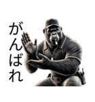 ゴリラ×審判（野球）！ベースボール（個別スタンプ：15）