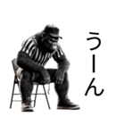 ゴリラ×審判（野球）！ベースボール（個別スタンプ：31）