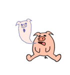 カートゥーンっぽい動物達のスタンプ（個別スタンプ：27）