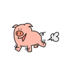 カートゥーンっぽい動物達のスタンプ（個別スタンプ：32）