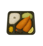 食事シリーズ お弁当 ガッツリ系（個別スタンプ：2）
