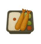 食事シリーズ お弁当 ガッツリ系（個別スタンプ：13）