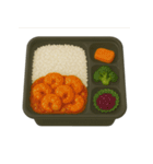 食事シリーズ お弁当 ガッツリ系（個別スタンプ：15）