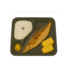 食事シリーズ お弁当 ガッツリ系（個別スタンプ：22）