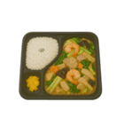 食事シリーズ お弁当 ガッツリ系（個別スタンプ：23）