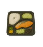 食事シリーズ お弁当 ガッツリ系（個別スタンプ：25）