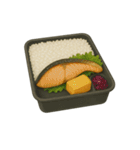 食事シリーズ お弁当 ガッツリ系（個別スタンプ：32）