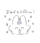ふわふわほっぺのうさぎ その2（個別スタンプ：19）