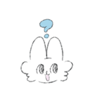 ふわふわほっぺのうさぎ その2（個別スタンプ：20）