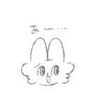 ふわふわほっぺのうさぎ その2（個別スタンプ：22）