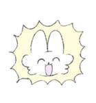 ふわふわほっぺのうさぎ その2（個別スタンプ：40）