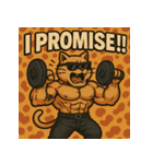 ムキ！マッスルキャッツ（個別スタンプ：15）