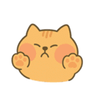 画面で遊んでいる猫（個別スタンプ：5）