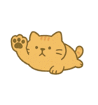 画面で遊んでいる猫（個別スタンプ：11）
