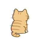 画面で遊んでいる猫（個別スタンプ：16）